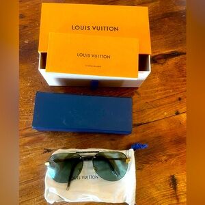 2023 Louis Vuitton monogram wrapped glasses
